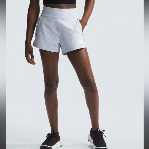 The North Face Women's Cream Athletic Shorts - Picture 1 of 9